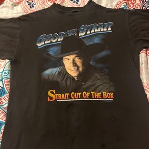 Vintage George Strait strait out the box Single stitch T-shirt